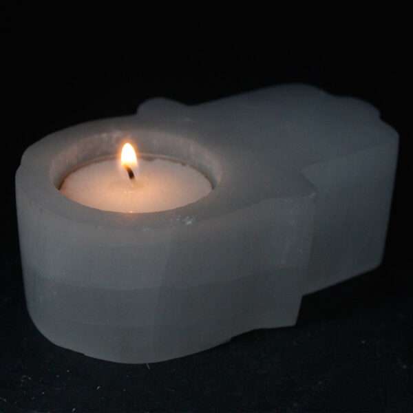 Candelero Selenite corazón - Image 2